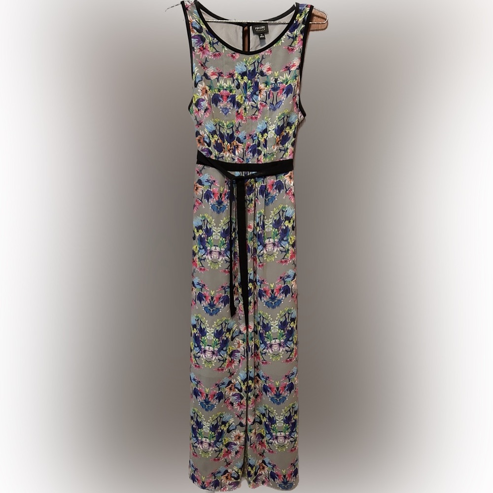 Nicole by Nicole Miller Floral Print Maxi.